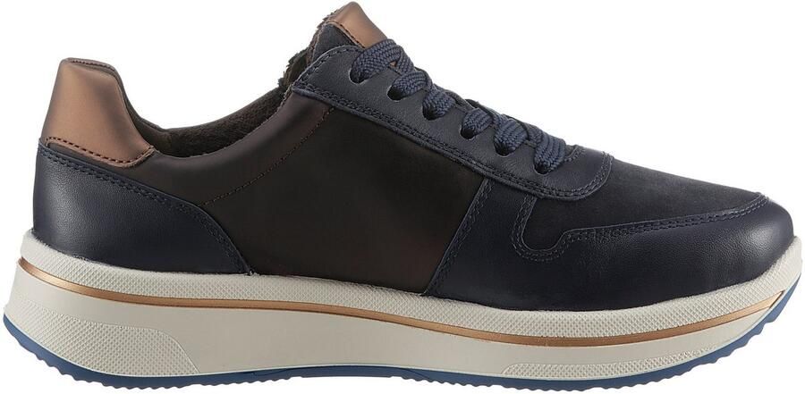 Ara Sneakers Sapporo vrijetijdsschoen lage schoen veterschoen in comfortwijdte h = zeer breed - Foto 6