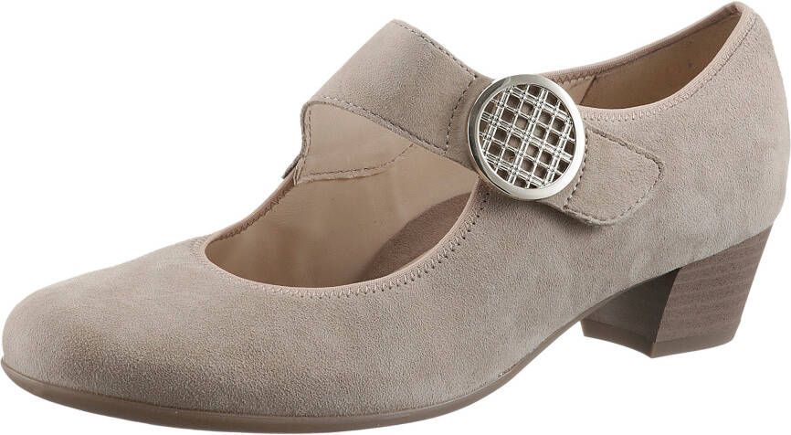 Ara Gesppumps Catania avondschoen feestelijke schoen blokhak breedte h 1 2 (= zeer breed)