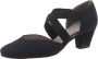 Ara Gesppumps Toulouse avondschoen feestelijke schoen trechterhak met elastische bandjes - Thumbnail 1