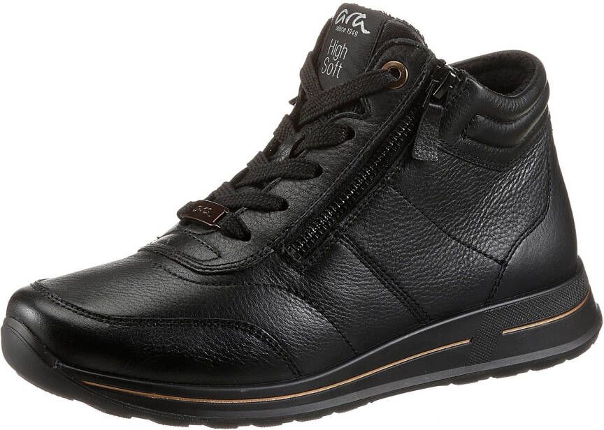 Ara Hoge veterschoenen OSAKA met rits aan beide zijden g-breedte