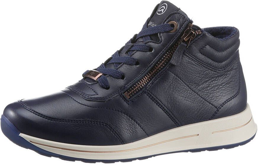 Ara Hoge veterschoenen OSAKA met rits aan beide zijden g-breedte