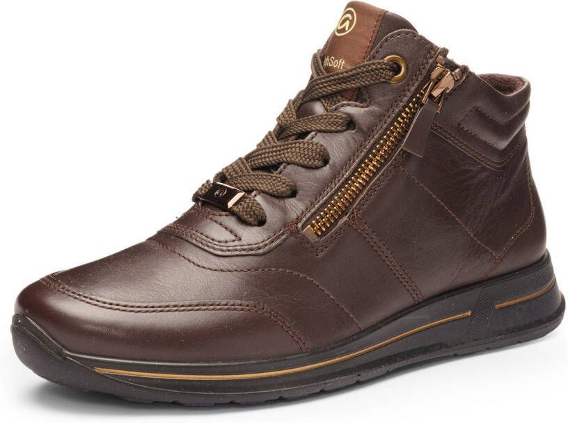Ara Hoge veterschoenen OSAKA met rits aan beide zijden g-breedte