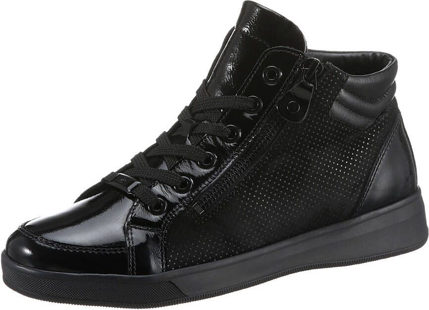 Ara 1244499 Volwassenen VeterlaarzenHoge sneakersDames veterschoenenHalf-hoge schoenen Zwart - Foto 2