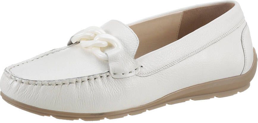 Ara Beige Moccasin G-leest Uitneembaar Voetbed - Foto 3