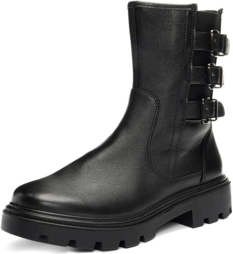 Ara Laarsjes Manchester Biker boots laarzen met blokhak H-wijdte