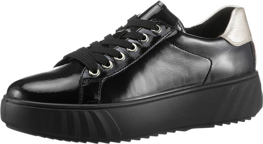 Ara Plateausneakers Monaco vrijetijdsschoen lage schoen veterschoen in comfortabele breedte h = zeer breed