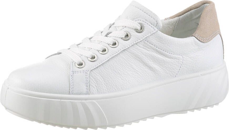 Ara Plateausneakers Monaco vrijetijdsschoen lage schoen veterschoen met verwisselbaar voetbed h-breedte