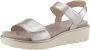 Ara 1233518 Sandalen met hakDames Sandalen Metallics - Thumbnail 2