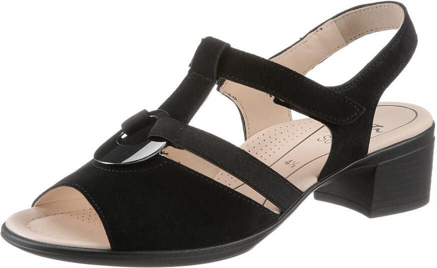 Ara Sandaaltjes Lugano zomerschoen sandaal blokhak in schoenwijdte h (=zeer wijd) - Foto 5