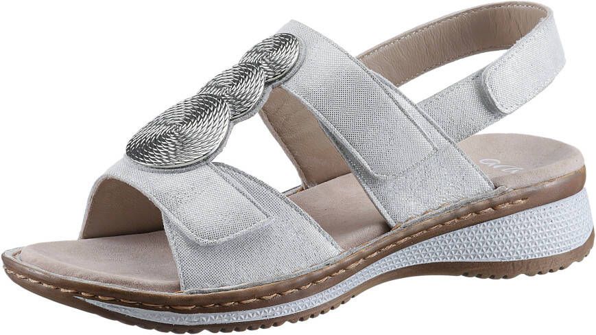 Ara Sandalen Hawaï zomerschoen sandaal sleehak in comfortwijdte g (=wijd)