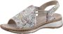 Ara Sandalen Hawaï zomerschoen sandaal sleehak met stretch-banden g-breedte - Thumbnail 2