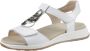 Ara 1234826 Volwassenen Platte sandalenDames Sandalen Wit beige - Thumbnail 2