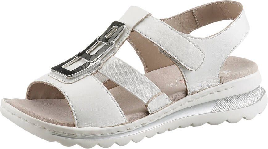 Ara Sleehaksandaaltjes TAMPA zomerschoen sandaal wig hak met sier-element g-breedte