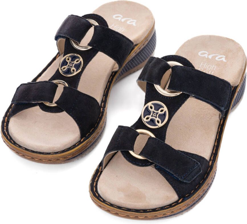 Ara Slippers Hawaï sleehak zomerschoen pantoffels met klittenband