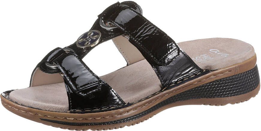 Ara Slippers Hawaï sleehak zomerschoen pantoffels met klittenband