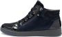 Ara OM-ST-HIGH-SOFT Veterschoenen Dames Blauw - Thumbnail 2