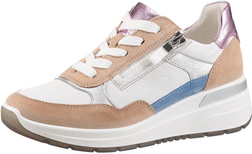 Ara Sneakers met sleehak Garda sleehaksneaker met verwisselbaar voetbed in h-breedte