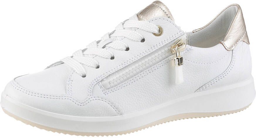 Ara Sneakers Roma vrijetijdsschoenen comfort schoenen in comfortabele breedte h (= zeer breed)