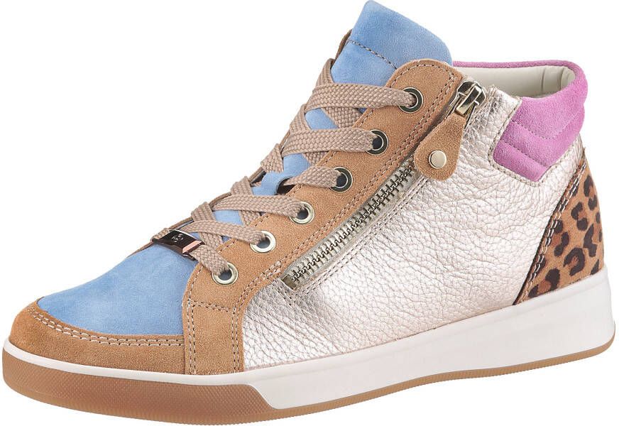 Ara Sneakers Rome high top sneaker veterschoenen met rits