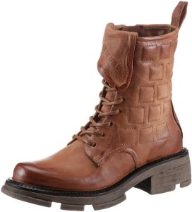 A.S.98 Hoge veterschoenen LANE met neerklapbare tong