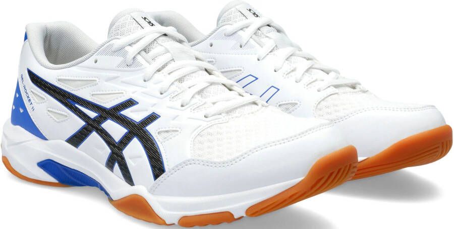 ASICS Gel-Rocket 11 1071A091-100 Mannen Wit Volleybalschoenen - Foto 2