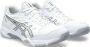 ASICS Gel-Rocket 11 W White pure silver Hockey Hockeyschoenen Zaal - Thumbnail 3