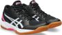 ASICS Gel-Task 1072A081-001 Vrouwen Zwart Volleybalschoenen - Thumbnail 3