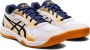 ASICS Upcourt kinderen Sportschoenen Volleybal Indoor wit oranje - Thumbnail 3