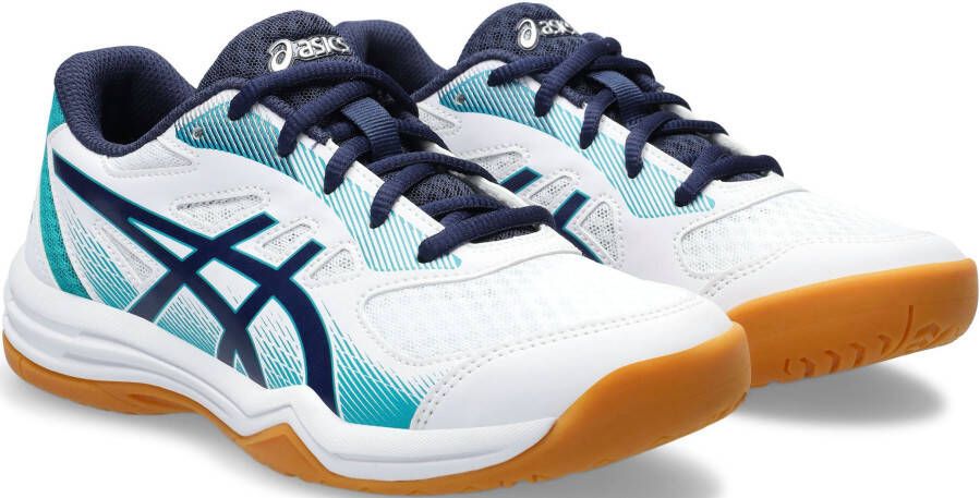 ASICS Upcourt 5 Gs Kinder Indoorschoenen 1074a039-104 Kleur Wit - Foto 3