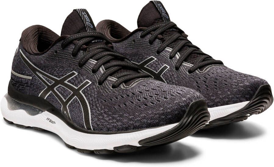 ASICS GEL-Nimb Dames Sportschoenen Hardlopen Weg zwart zilver wit - Foto 4