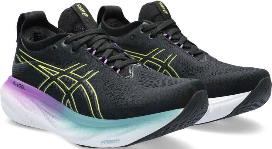 ASICS Moderne Dames Sneakers GEL Nimbus 25 Zwart Dames - Foto 4