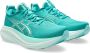 ASICS Women's Gel-Nimbus 27 Hardloopschoenen turkoois - Thumbnail 2