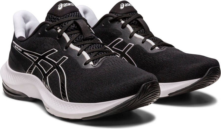 Asics gel-pulse 14 hardloopschoenen zwart wit dames - Foto 3