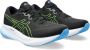 ASICS GEL PULSE 15 hardloopschoenen zwart groen blauw - Thumbnail 4