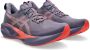 ASICS Novablast 5 Hardloopschoenen grijs oranje - Thumbnail 2