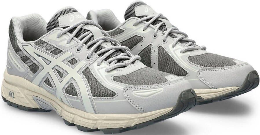 Asics Gel-Venture 6 | Clay Grey Cream Grijs Synthetisch Lage sneakers Heren