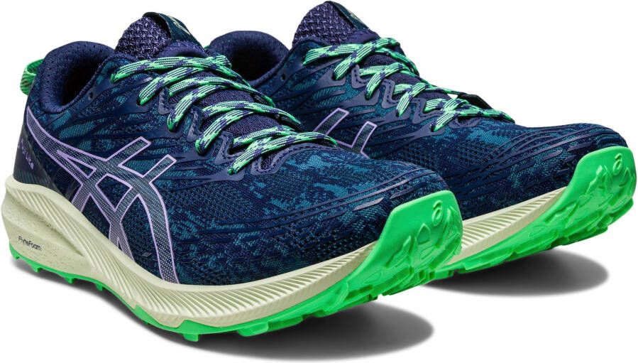 ASICS Fuji Lite 3 Trailrunningschoenen Ink Teal Digital Violet Dames - Foto 3
