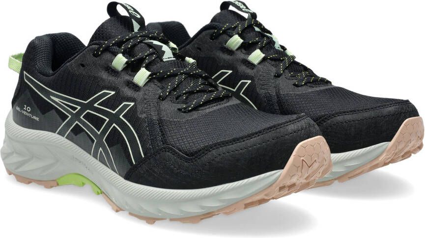 ASICS Gel-Venture 10 hardloopschoenen zwart geel - Foto 2