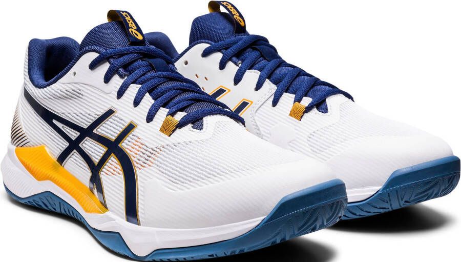 ASICS Gel-Tactic Sportschoenen Volleybal Indoor wit blauw - Foto 3