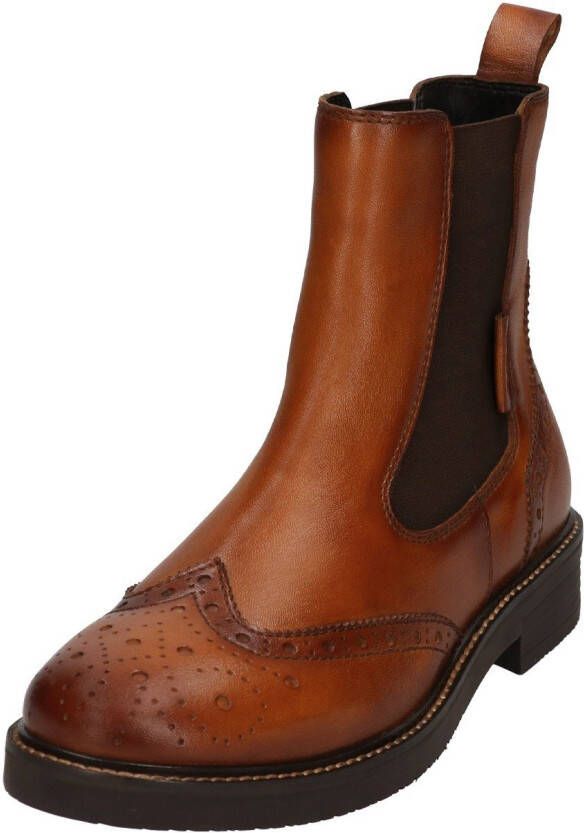 BAGATT Chelsea-boots met elegante lyra-perforaties