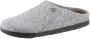 Birkenstock Pantoffels Heren Zermatt Wolvilt Sloffen Standard Grijs Regular - Thumbnail 5