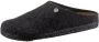 Birkenstock Zermatt Pantoffels Anthracite Regular fit | Zwart | Wolvilt - Thumbnail 4