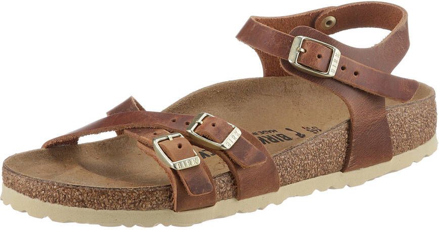 Birkenstock Sandalen Kumba van leer smalle schoenwijdte