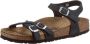 Birkenstock Kumba Dames Sandalen Black Narrow-fit Zwart Nubuck - Thumbnail 5