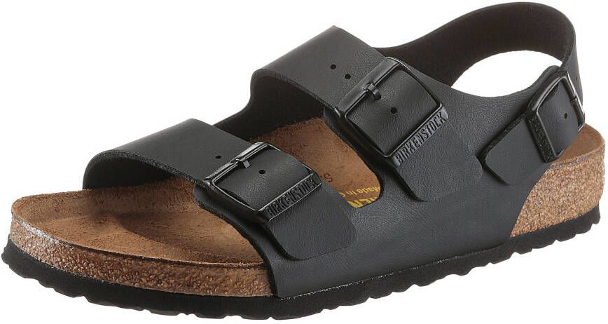 Birkenstock Sandalen Milano met drie verstelbare gespriempjes