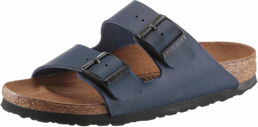 Birkenstock Slippers ARIZONA BF in schoenwijdte smal met ergonomisch gevormd voetbed