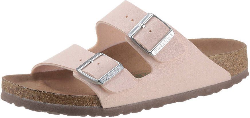 Birkenstock Slippers Arizona earthy vegan in veganistische verwerking schoenwijdte: smal