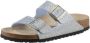 Birkenstock Arizona Dames Slippers Shiny Python Dusty Blue Narrow fit | Blauw | Microvezel - Thumbnail 3