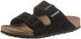Birkenstock Arizona zwart suède zacht voetbed narrow sandalen uni (951323) - Thumbnail 6
