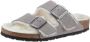 Birkenstock Arizona Shearling Slippers Stone Coin Narrow fit | Grijs | Suède - Thumbnail 8